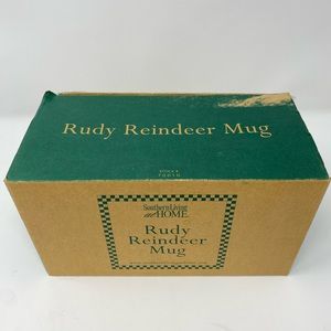 NIB Southern Living Rudy Reindeer Mugs